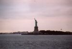 Freiheitstatue von Staten Island Ferry aus